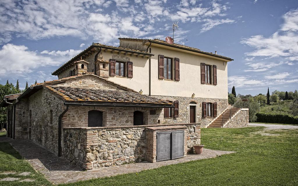 Апартаменты Podere Il Gioiello Сан-Джиминьяно Экстерьер фото